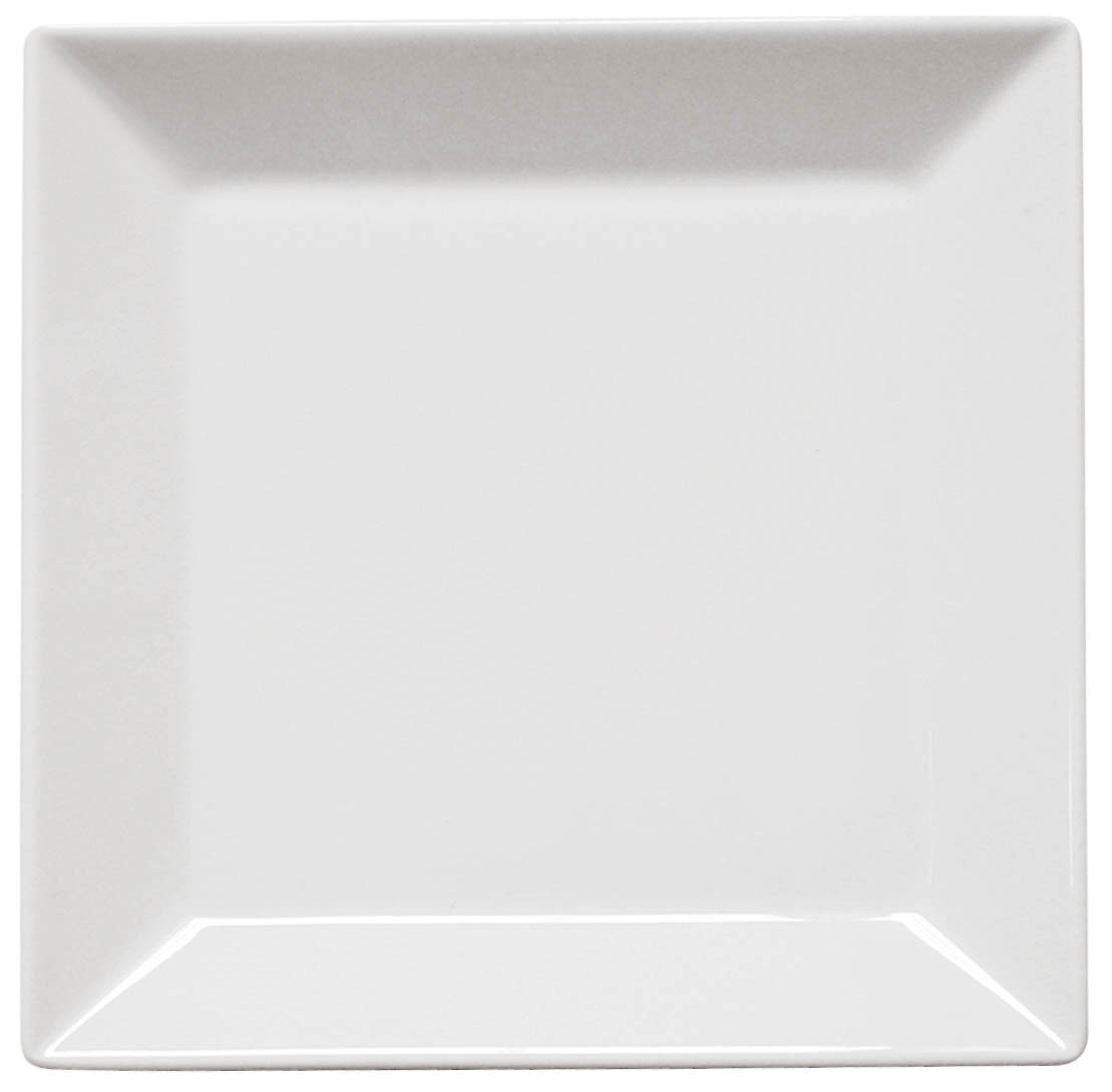 JUEGO DE PLATOS 30 PIEZAS CUADRDO BLANCO DEC 2000. Art. 1124487